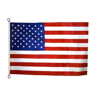 10x19 ft. Nylon U.S. Flag with Roped Header