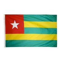 2x3 ft. Nylon Togo Flag Pole Hem Plain