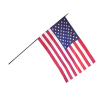 16x24 in. Heritage U.S. Flag Spearheads