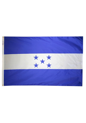 4x6 ft. Nylon Honduras Flag Pole Hem Plain