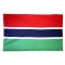 2x3 ft. Nylon Gambia Flag with Heading and Grommets